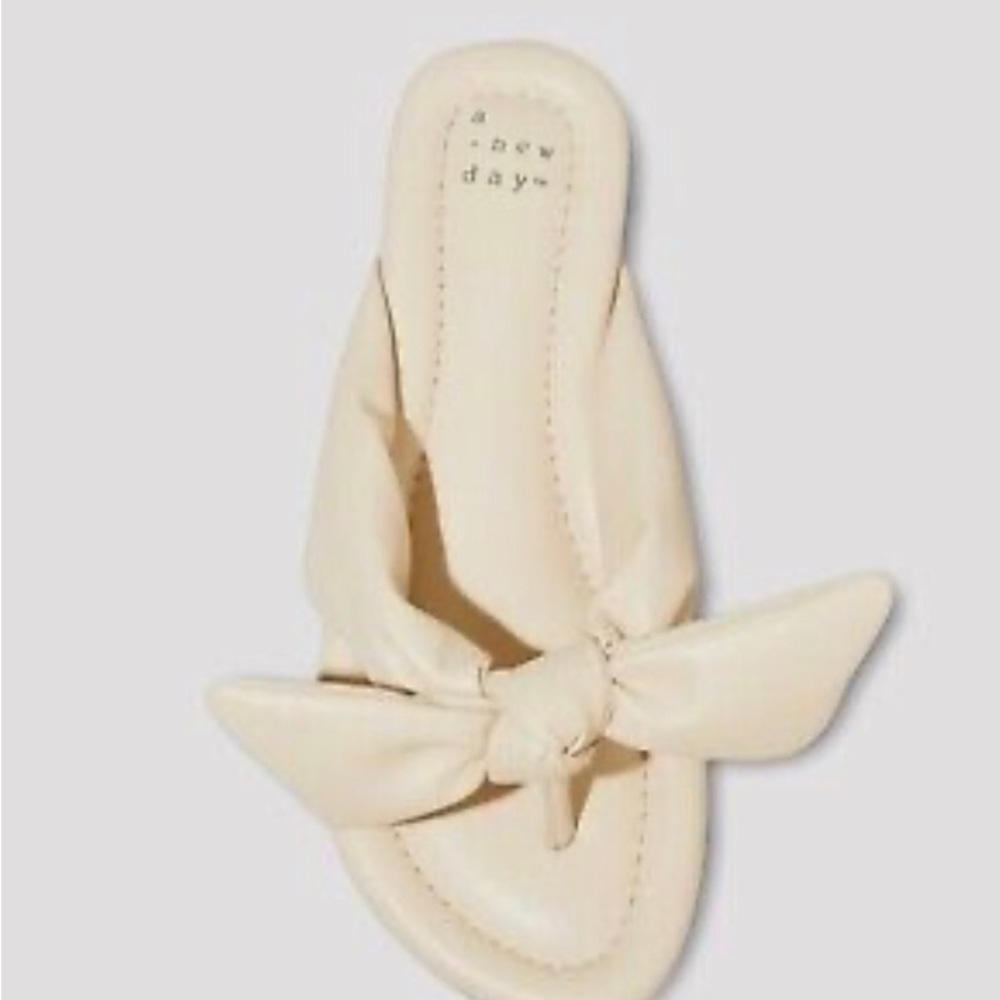 7.5 A New Day Target Brand Sandal ~ Neutral Beige Color, Low Heel, named “Adley” - Picture 4 of 5